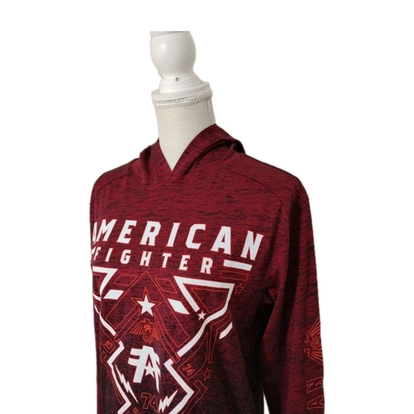AMERICAN FIGHTER Men's Hoodie Sweatshirt HARTSDALE Athletic MMA Size M - Picture 4 of 7